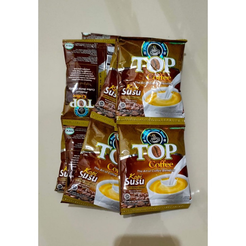 

Top Coffe Kopi Susu Gula 31gX12Sachet