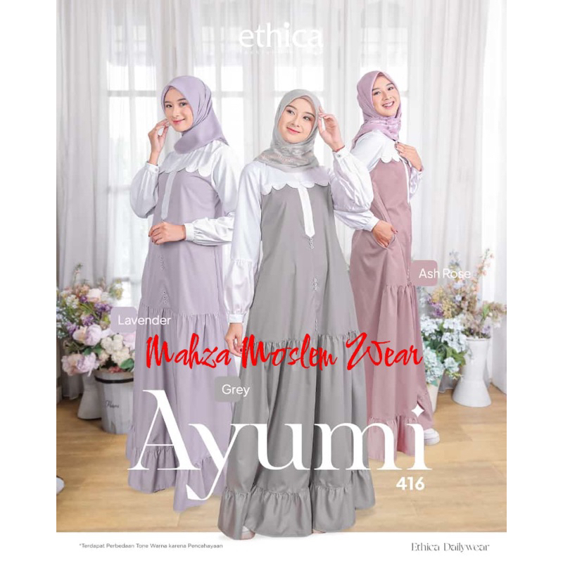 AYUMI 416 || GAMIS DAILY ORIGINAL ETHICA