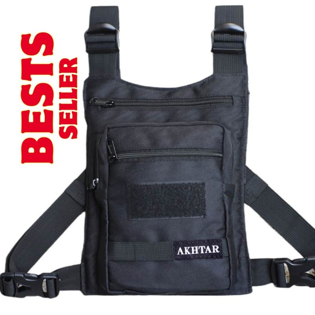 Chestbag Pria Tactical Army Tas Rompi Pelindung Dada