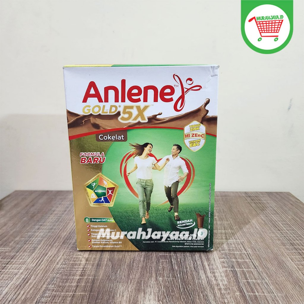 

Anlene Gold 5X Susu Bubuk Dewasa Cokelat 885g Bagus Untuk Tulang, Sendi, dan Otot BISA COD GRATIS ONGKIR Susu Orang Tua
