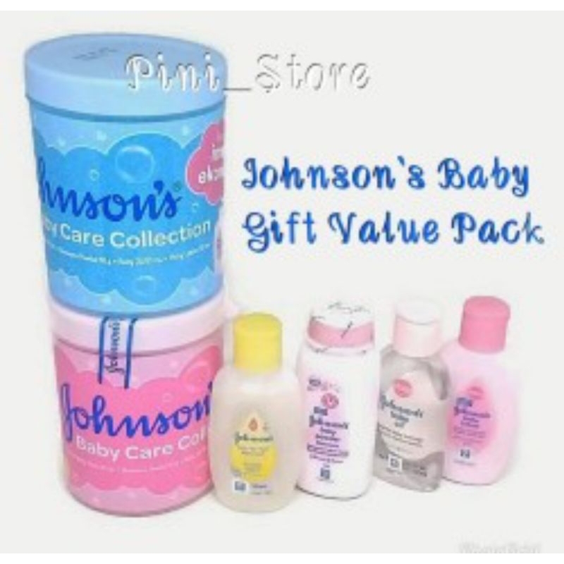 Johnson baby Gift Set Paket hemat isi ( 4x50ml )4 Items Toples