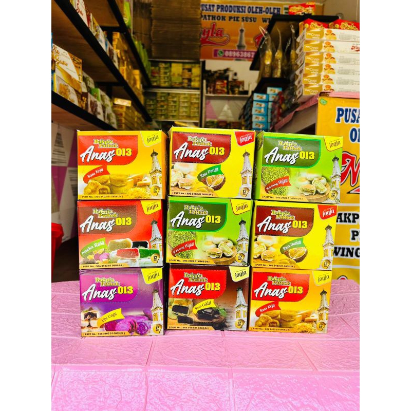 

paket bakpia pathok Anas 10 box