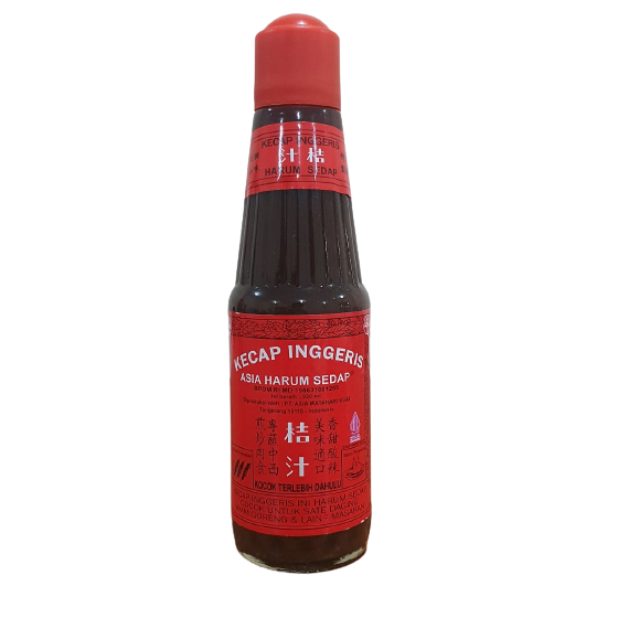 

☊↕⁑ Kecap Inggeris kecap inggris Asia Harum Sedap AHS kecap asia 135 ml botol plastik ekonomis bisa COD murah