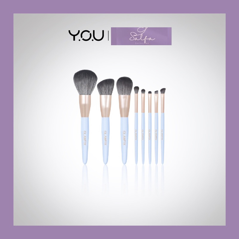 YOU GLAMFIX Essential Brush Set 8 Pcs