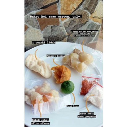 

Paling Popular BASO ACI AYAM MERCON KUAH SEGAR (BOCI AYAM)