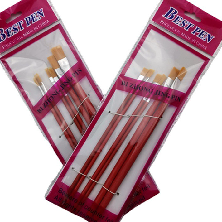 

Best Terlaris BT553 PELANGI ARTISTIC BRUSH KUAS ISI 6 PC/SET LUSTER DUST FONDANT CLAY ART CRAFT LUKIS PAINT KUAS