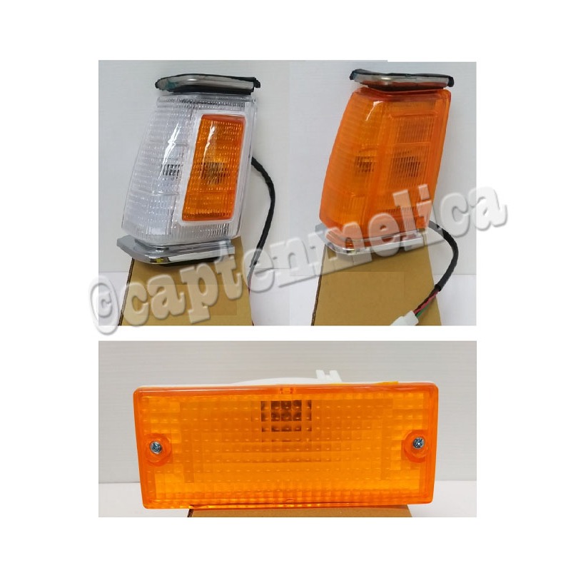Lampu sein sen reting Bemper Bumper Spakbor Depan Mitsubishi Lancer SL 80 SL80 SL82 82 tanda belok K
