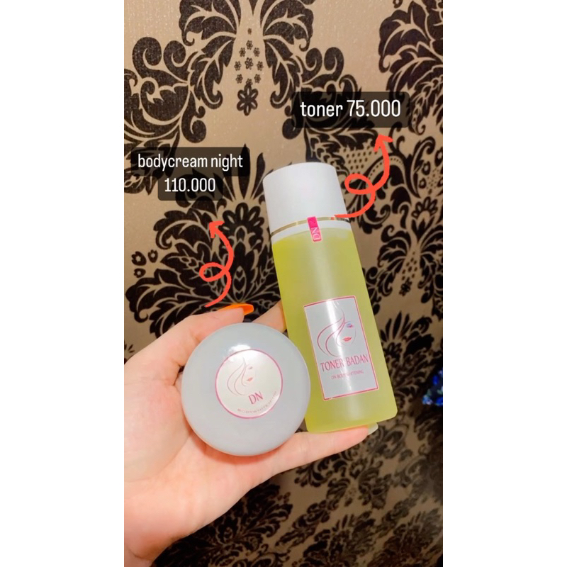 TONER + BODY CREAM DN BODYWHITENING