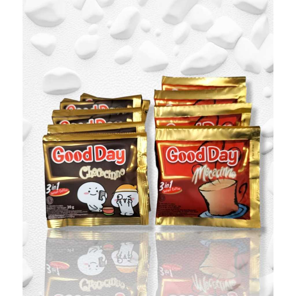 

Good Day Chococino/Good Day Moccacino RENTENG/Kopi Instant 20gr