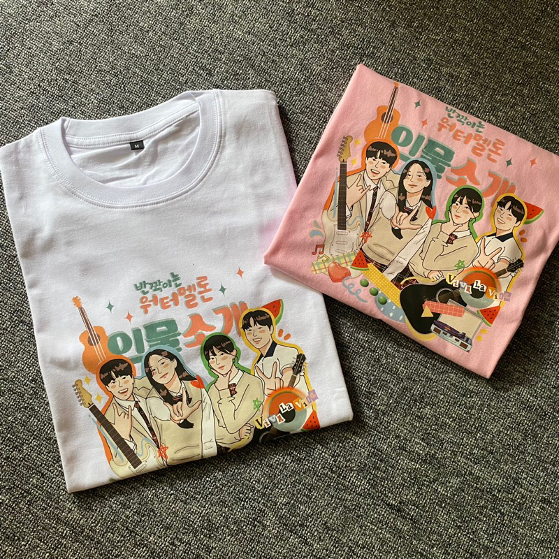 KAOS TWINKLING WATERMELON / KDRAMA T-SHIRT / Baju drama korea