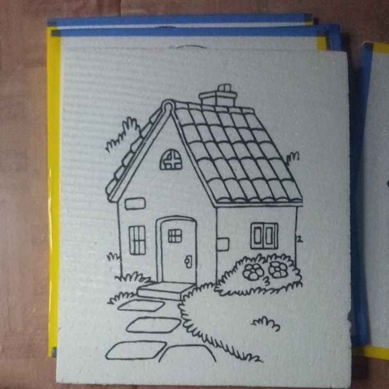 

styrofoam lukis