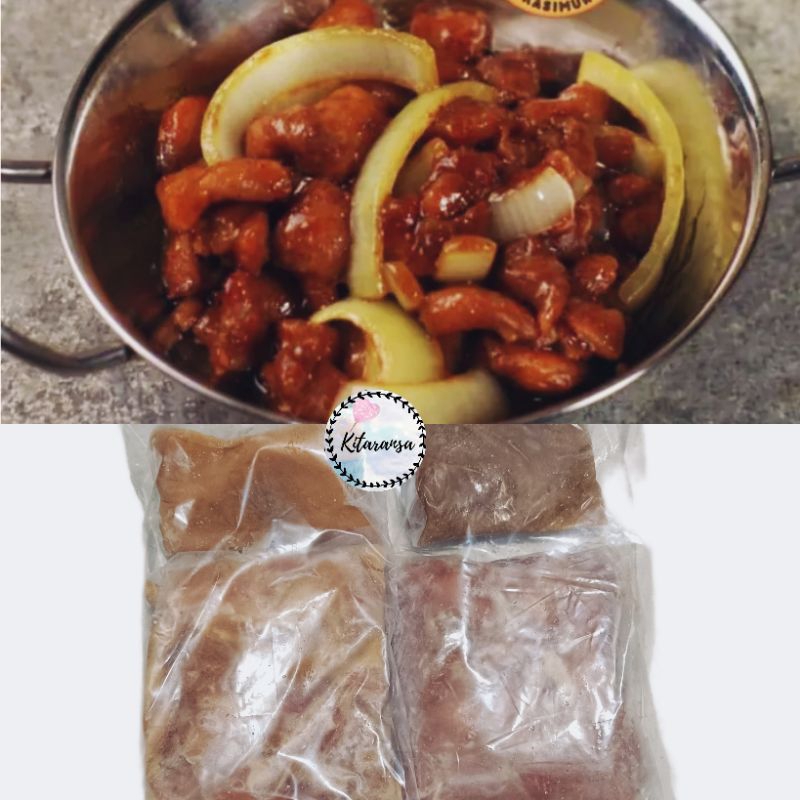 

Chicken Teriyaki 500gr/Chicken Teriyaki Ala HokBen/Chicken/Chicken Teriyaki