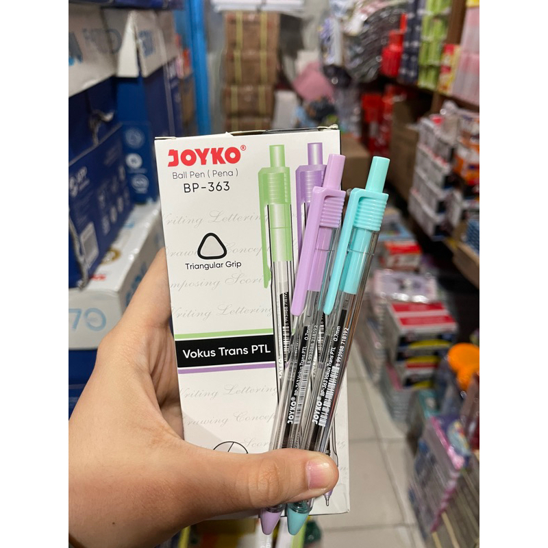 

Ball pen(Pena) joyko BP-363 0.7mm(1pak/12pcs)