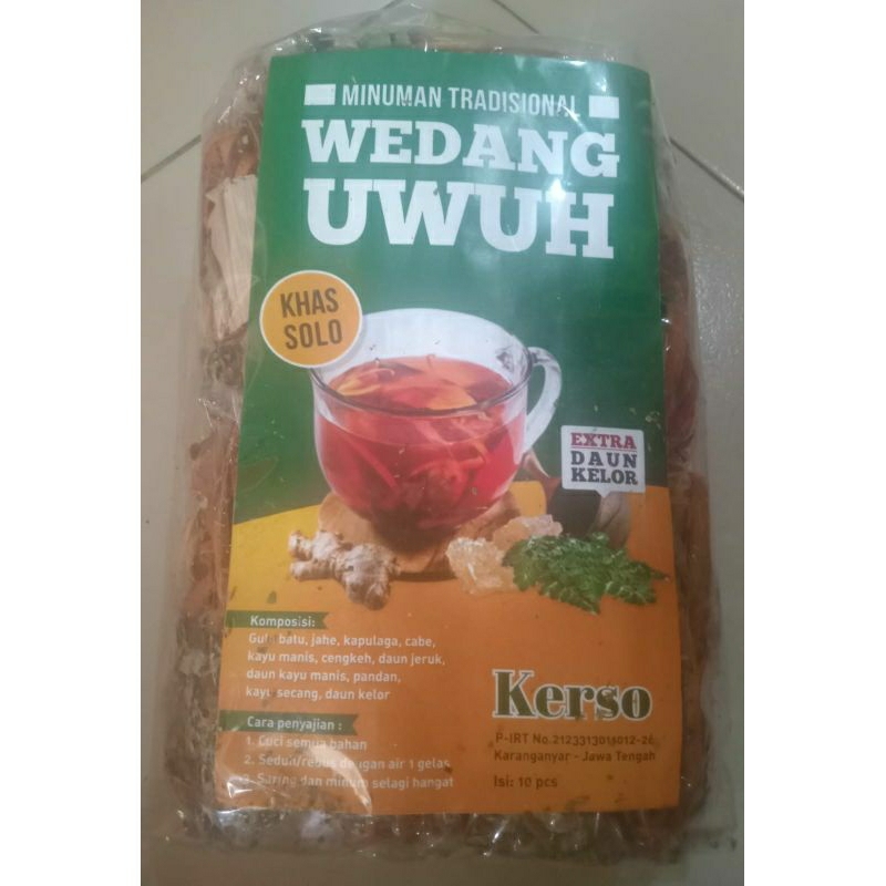 

Wedang UWUH EXTRA DAUN KELOR TRADISIONAL 414gr