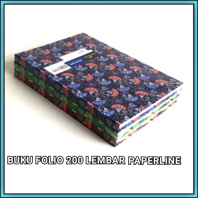 

1 Pcs Buku Folio 200 Lembar Paperline / Buku Akuntansi