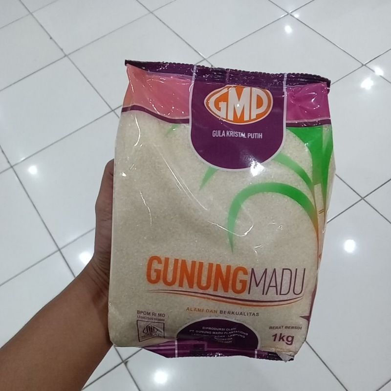

Mahbubah - GMP Gula Pasir 1 Kg Premium Kristal Putih Gunung Madu