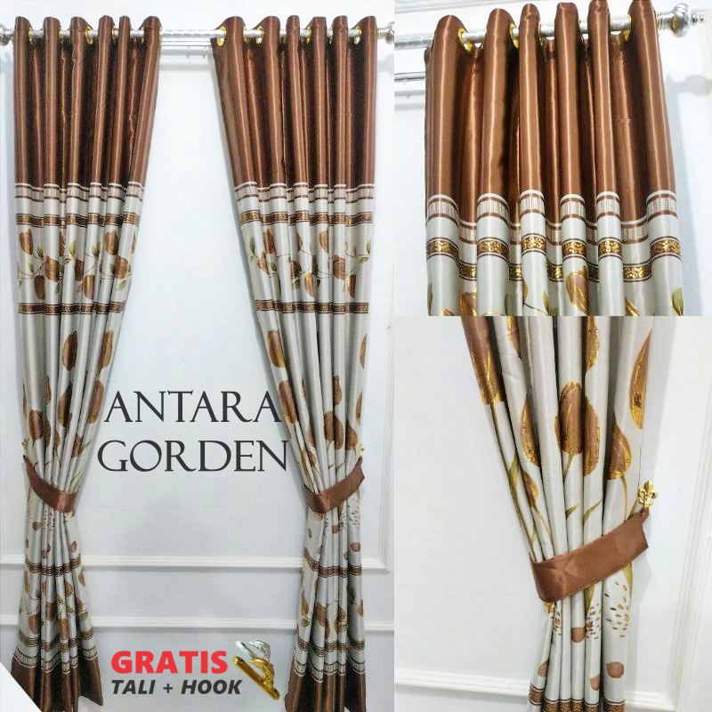 GORDEN MINIMALIS MODERN TERBARU GORDEN BLACKOUT PREMIUM MEWAH GORDYN JENDELA PINTU MODEL SMOKRING