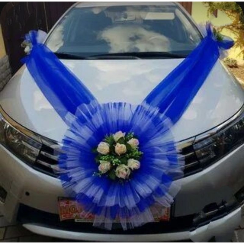 Buket dekorasi mobil pengantin/hiasan mobil pengantin