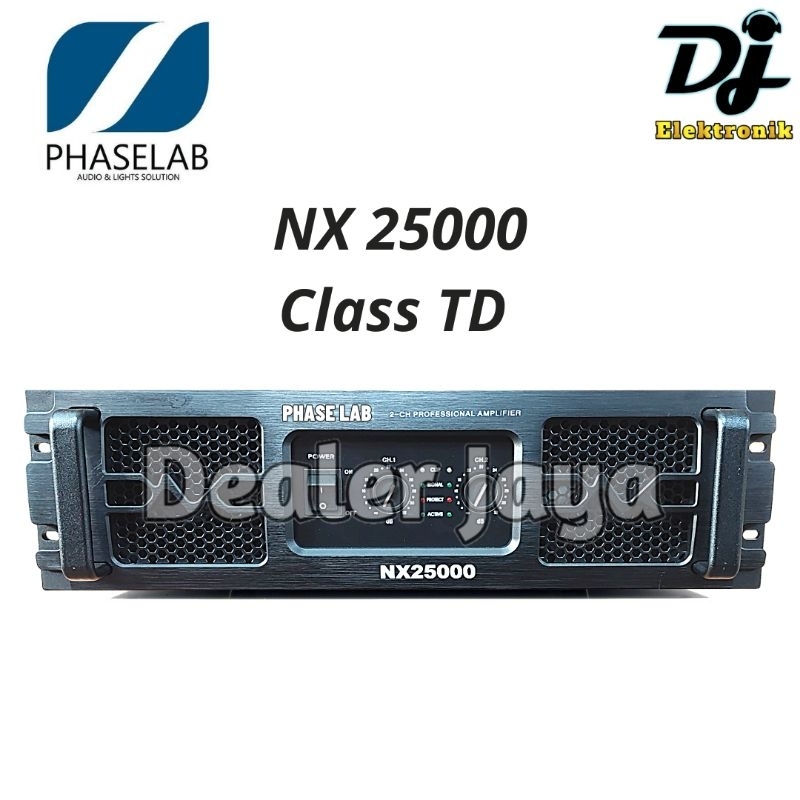 Power Amplifier Phaselab NX 25000 / NX25000 - 2 channel