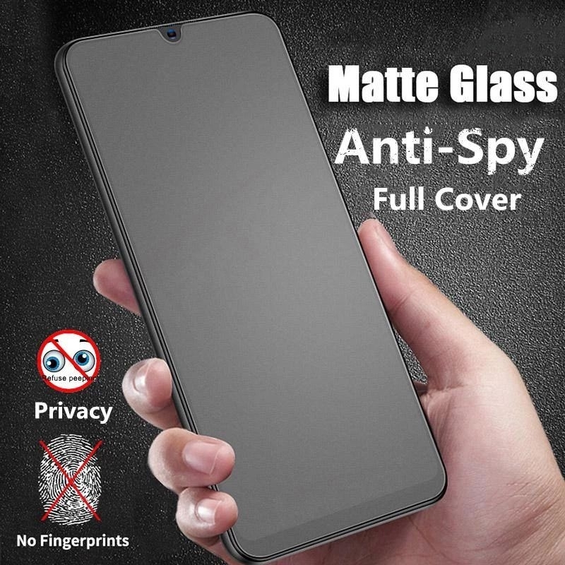 Tempered Glass Anti Spy Matte Samsung A15 A25 A35 A55 A16 A26 A36 A56 A17 A27 A37 A57 A18 A80 A90 A0