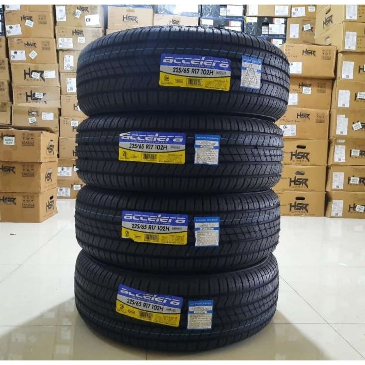 BAN MOBIL CRV RING 17 ACCELERA OMIKRON HT 225 65 R17 BAN MOBIL HONDA VRV