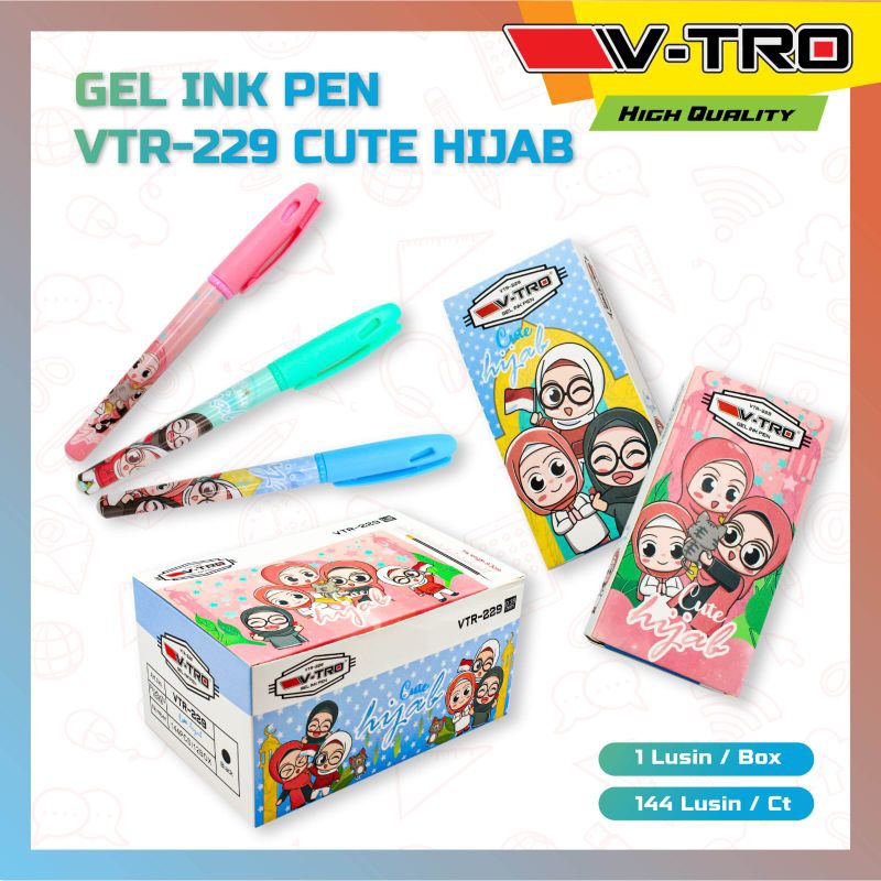 

pen gel VTRO 229 cute hijab