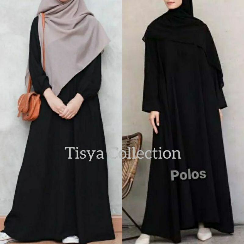 Abaya polos termurah premium terbaru abaya remaja simple