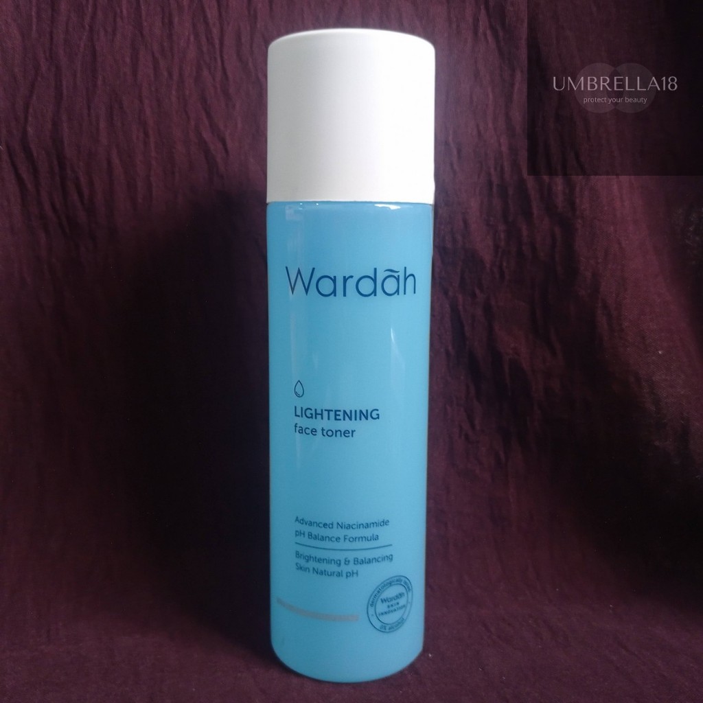 WARDAH Lightening Face Toner 125ml/Toner Wardah/Penyegar Wajah/Pembersih Muka/Toner Penyegar Kulit W