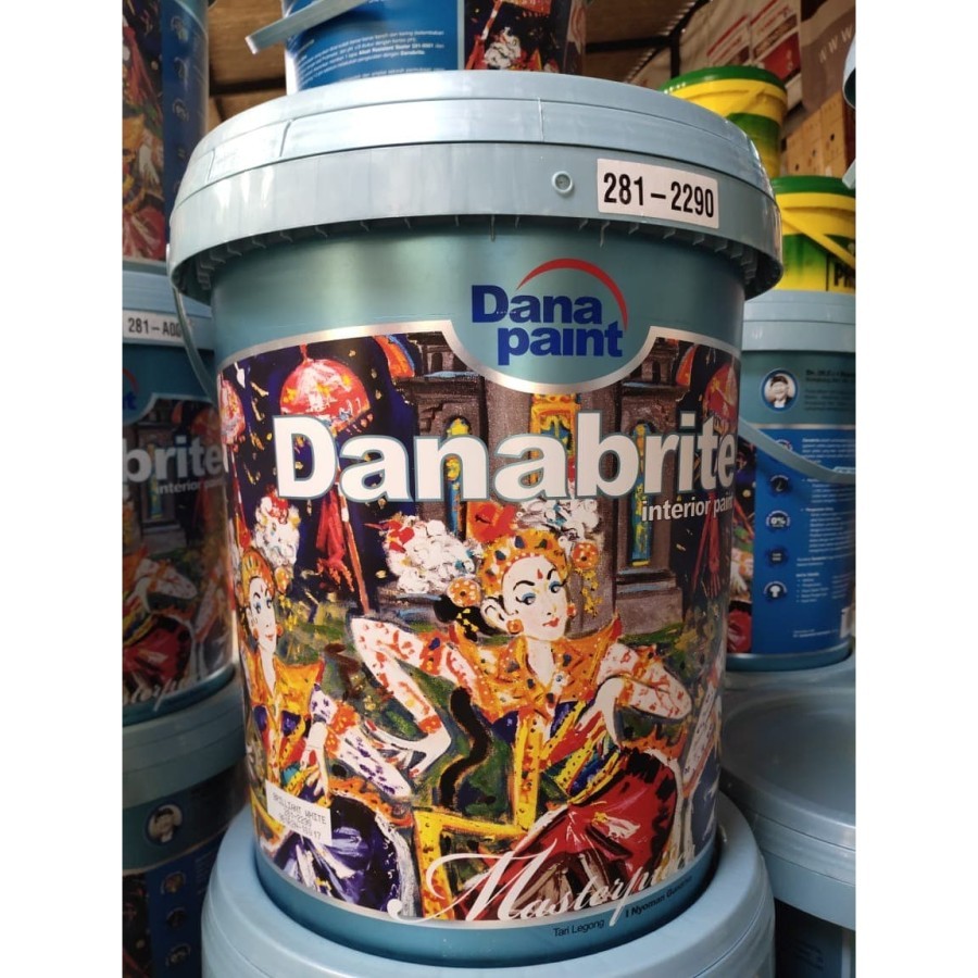 DANABRITE 281 - 2290 BRILLIANT WHITE 25KG/ CAT TEMBOK INTERIOR