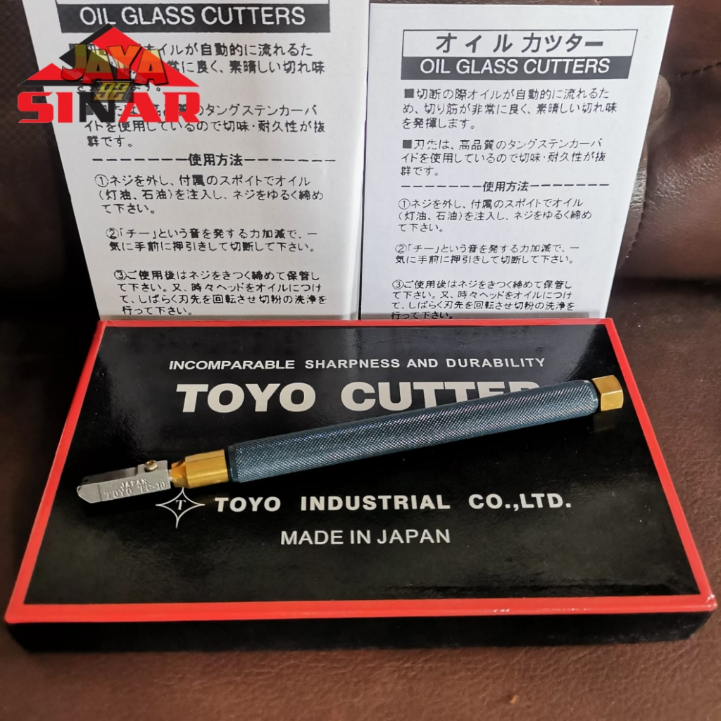 

Toyo TC 10 Glass Cutter Pisau kaca pemotong kaca original japan