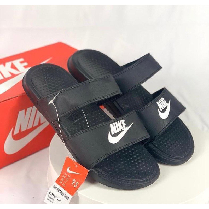 SANDAL NIKE BLACK SLIP 2 UNISEX COCOK UNTUK PRIA DAN WANITA