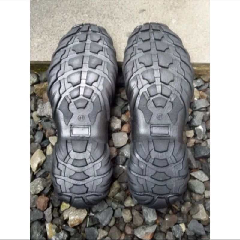 Outsole Karet Alas Sepatu Pdl Safety Boots Sol Sepatu Tni