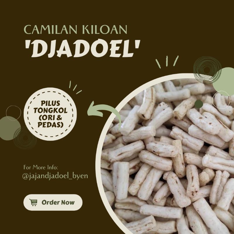 

PILUS/KERUPUK TONGKOL Gurih original pedas 250gram | grosir camilan murah enak viral