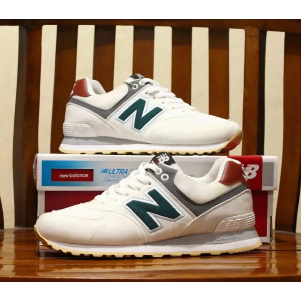 Sepatu Sneakers Olahraga Pria NB 574 Sepatu Jogging Lari Sepatu Jalan Jalan sepatu new balance 574 p