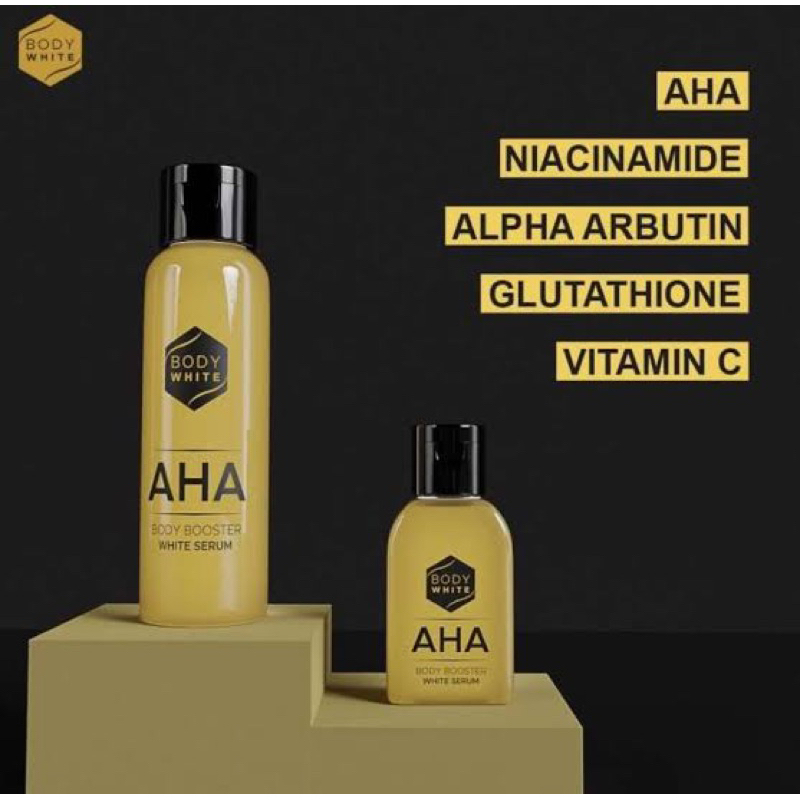 [FREE GIFT] BODY WHITE AHA Body Booster White Serum 30ml & 100ml