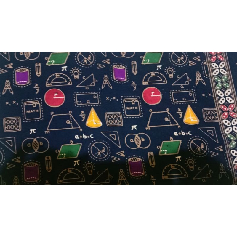 batik matematika rumus bangun datar