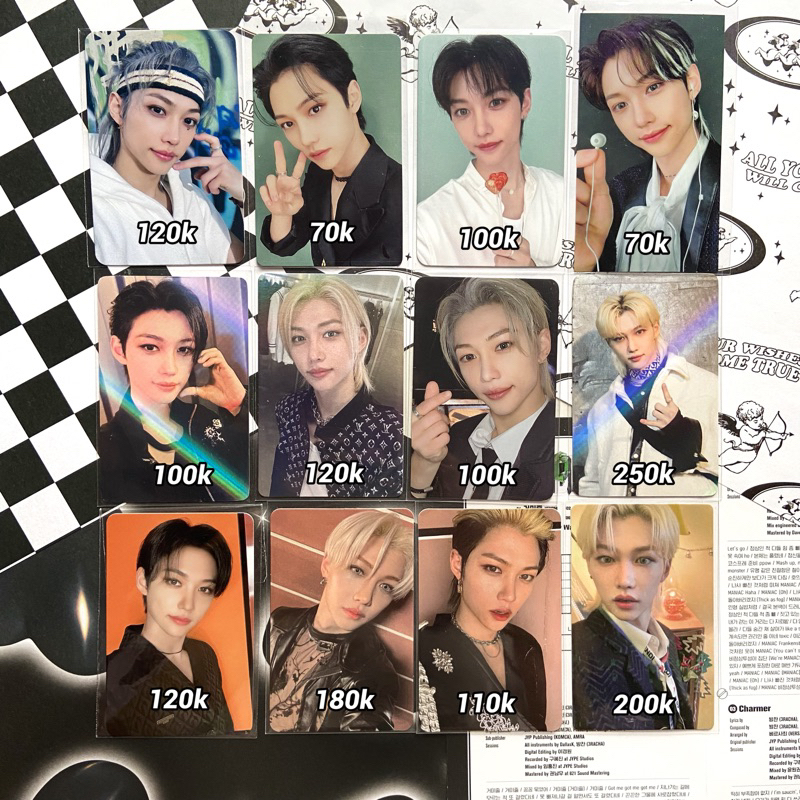 [READY] PART 3 OFFICIAL STRAY KIDS SKZ FELIX PC PHOTOCARD (CHRISTMAS EVEL CEVEL CE SOUNDWAVE SWKR WD