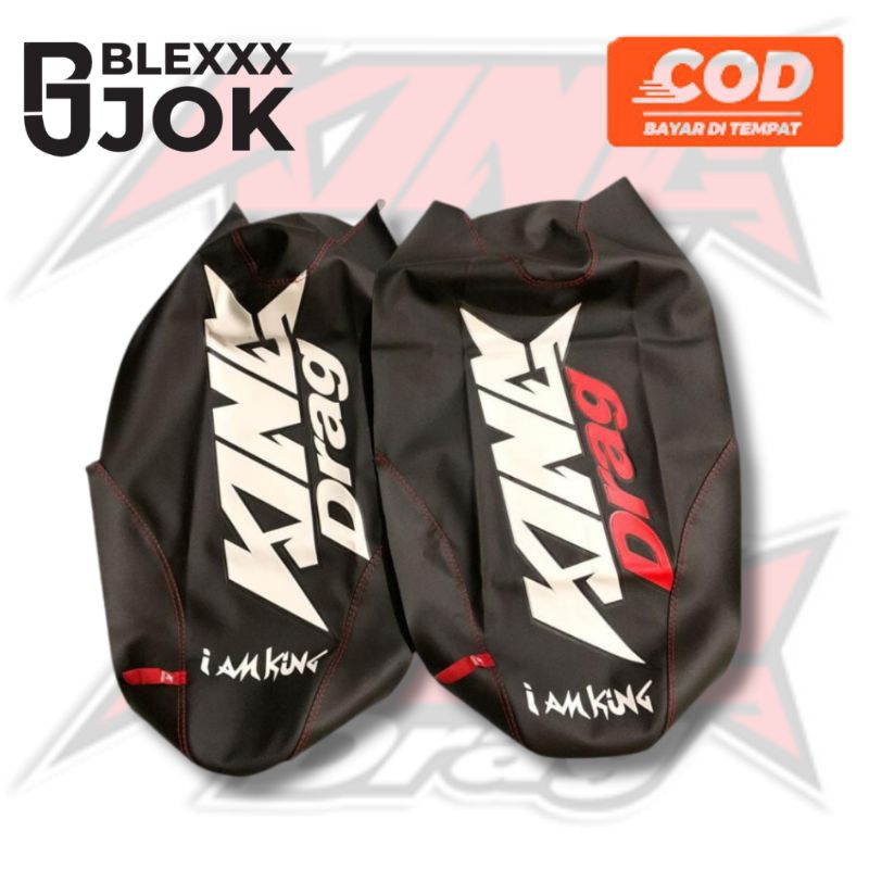 Kulit jok "KING DRAG" original (LOGO BESAR) All type matic/bebek