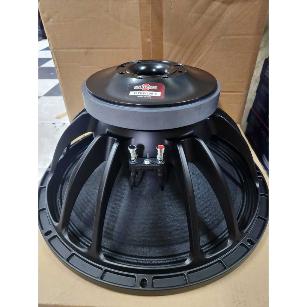Speaker Component B&C 18TBW100 BnC 18 TBW100 TBW 100 Subwoofer 18 inch