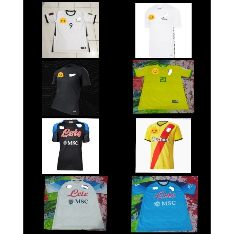 Jersey Napoli 2022/Jersey Training Napoli 2022/Jersey Rc Lens 2021 Print/Jersey New Zealand 2018/Jer