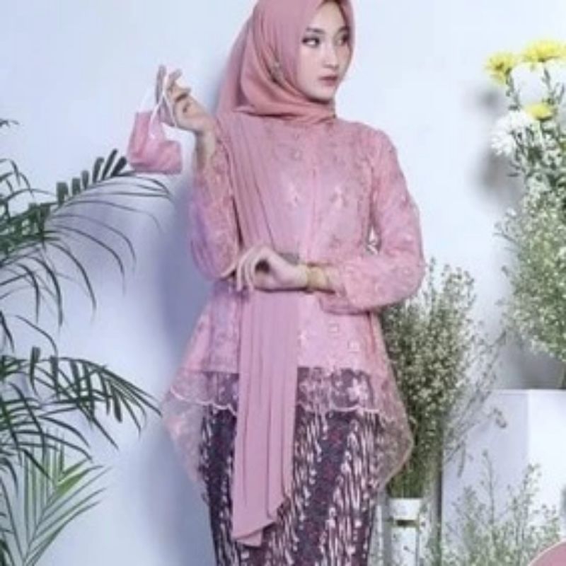 kebaya Aurora Selendang Aurel//Kebaya Blouse Selendang Aurel//Model Kebaya Terlaris 2022//Kebaya Wis