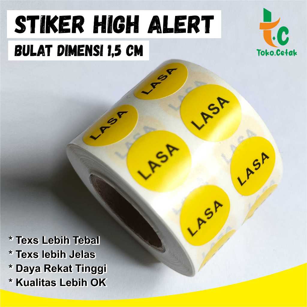 

STIKER PENANDA LASA / STIKER LASA