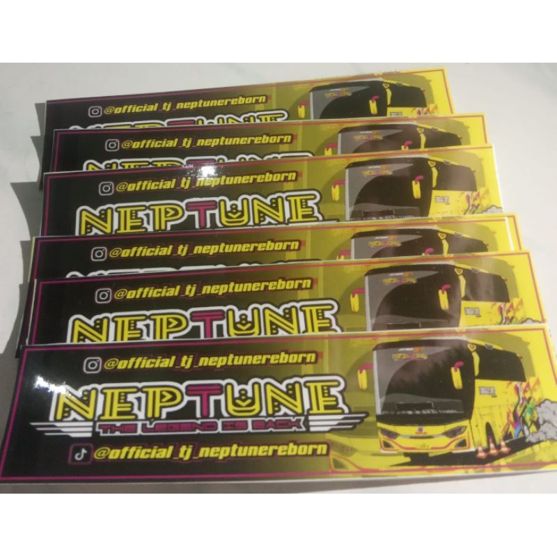

5pcs stiker bus Basuri neptune ,space x ,Jupiter ,bentas ,saturn
