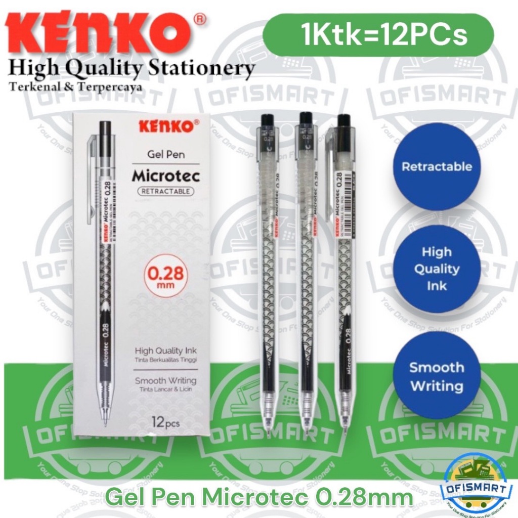 

Kenko Gel Pen Microtec 0.28mm | @1Ktk=12PCs