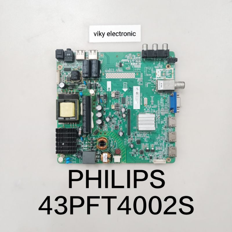 PHILIPS 43PFT4002S mainboard mb mobo modul mesin tv PHILIPS 43PFT4002S