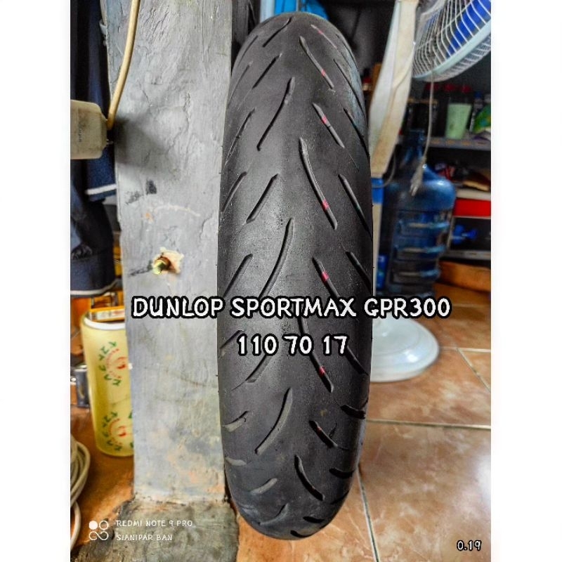 BAN DUNLOP SPORTMAX GPR300 110 70 17 COPOTAN IMPORT SUPER TEBAL