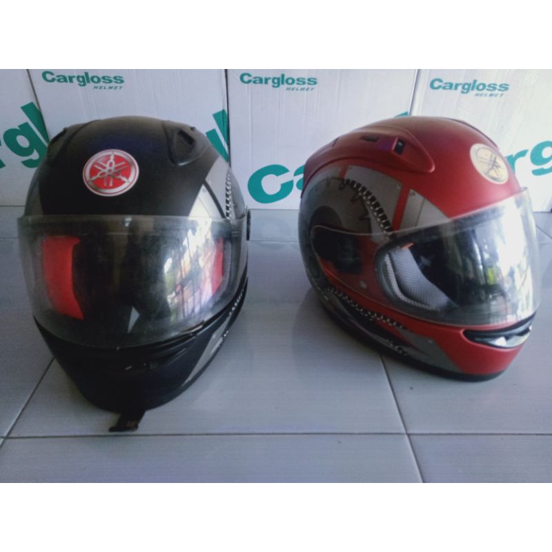 HELM TEROPONG YAMAHA ORIGINAL SECOND/BEKAS