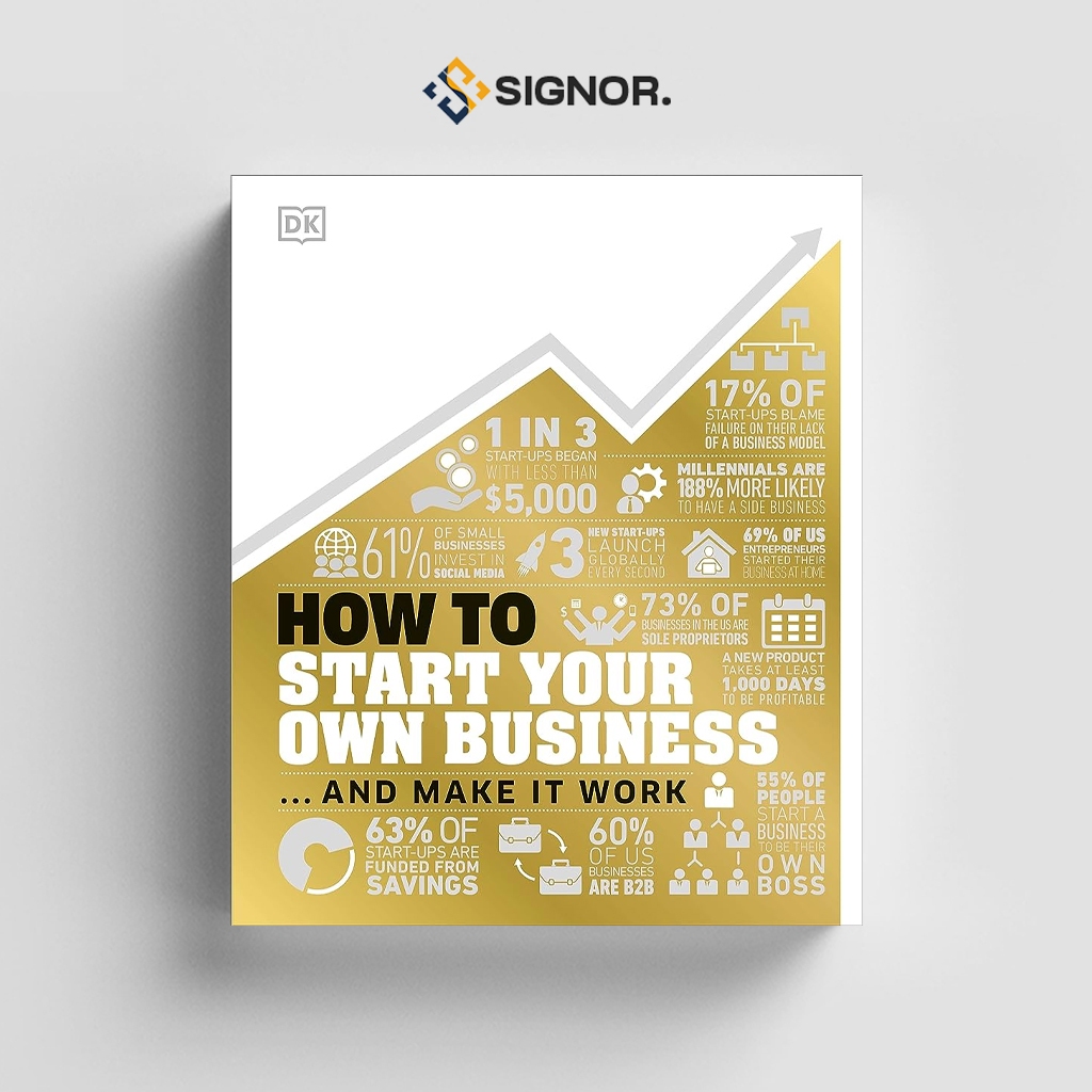 

[ENG1390] How to Start Your Own Business: The Facts Visually Explained - DK