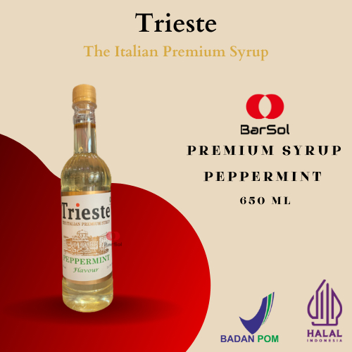 

Trieste Syrup Peppermint 650 Ml - Barsol Indonesia