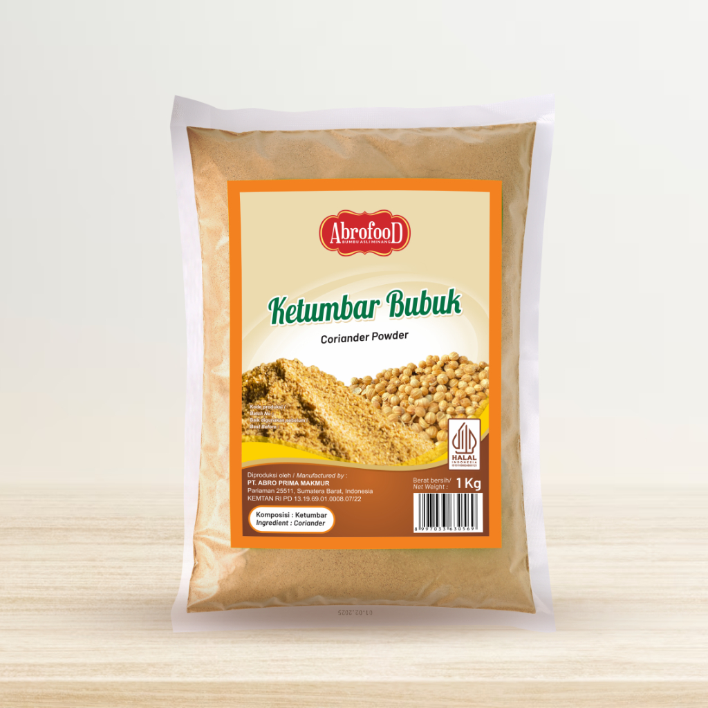 

Ketumbar Bubuk Abrofood 1 Kg
